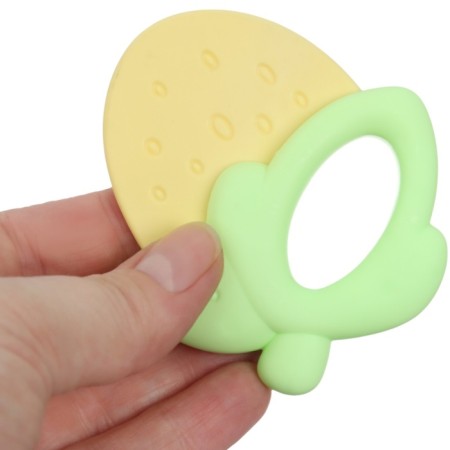 A set of silicone teeters to the “baby”, with a rattle, 3 pcs, I crush me-14