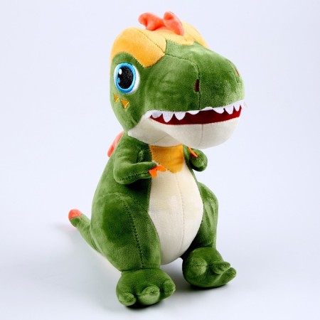 Soft toy "dinosaurus", 30 cm, green color-4