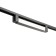 Simple LED track lamp 20W black 34x3.5x4.5 cm