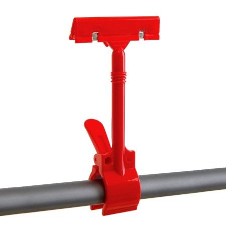 KEAR COMPENTER with a clamp D = 3.5 cm, 8.5 × 7 × 17 cm, red color-1