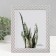 Photo frame plastic 20x25 cm "Double braid" silver with holographia 23.4x28.5 cm