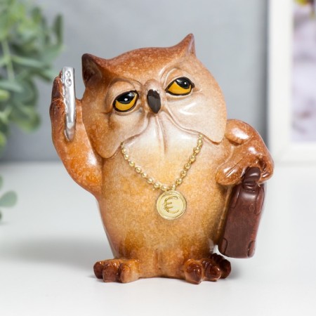 Souvenir Polystone Lac “Eagle -Businessman” 9,5x6x8.8 cm