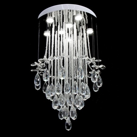 Lamp Cascade "Aletta" 7xled chrome 50x50x86cm Bayerlux-2