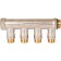Collector Stout SMB 6210 341204, 1/2 ", 4 exits, with ball valves 3/4", red handles