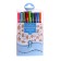 Fleeters of 18 flowers Happycolor, on water -based, in plastic pencil case, mix