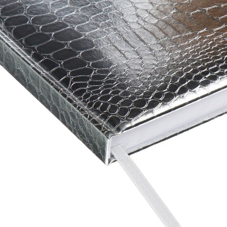 Dated diary 2025 A5 168 sheets, Attomex. Arkona, solid cover, boomvinyl with foam, liesse, block 70, gray-3