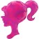 Foil ball 28 "Figure" Profile Girls "pink, holography
