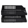 A set of boots for paper horizontal Strong 2 pieces, on metal rods, black