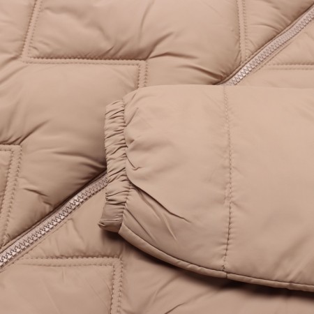 Women's jacket on lightning collorista color beige rr 46-7