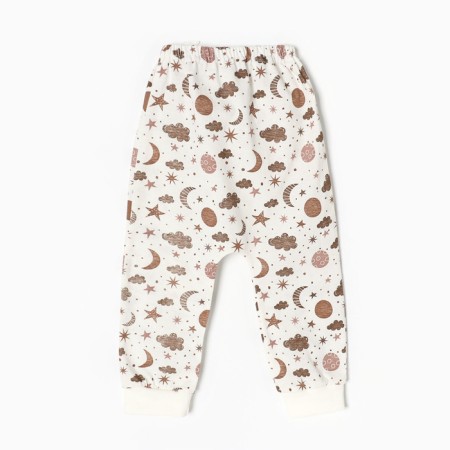 Pants for children, milk/stars, height 74 cm-3