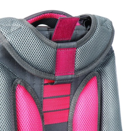 School backpack 38 x 30 x 16 cm, ergonomic back, stavia "black cat", gray-10