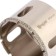 Diamond drill on glass and ceramics of the tundra, trihedral shank, 55 x 65 mm