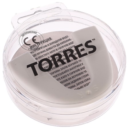 Boxing cap Torres PRL1023WT, thermoplastic, European standard CE Approved, White-1