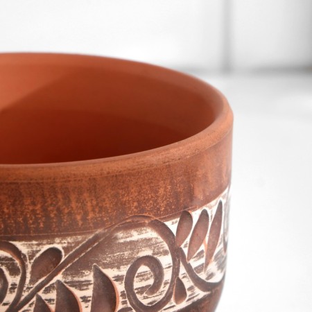 A baking pot No. 2 "Ornament", 0.35 l, 10 x 11 x 11 cm-3