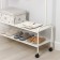 Valencia 32m clothing stand, 91.5 × 30 × 162 cm, white color