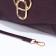 Magneta bag, long belt, purple color