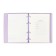 Note book A5+ 120l Escalada, soft region, leather claim, kr bl 70 g/m2, lilac