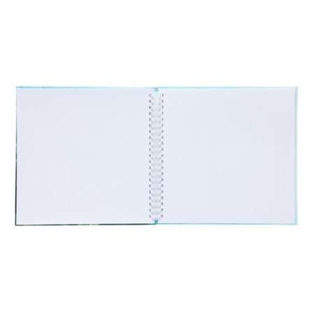 Sketchbook, square 195 x 195 mm, 40 sheets, on the comb "watercolor landscape", solid cover, matte lamination, offset block 140 g/m2-3