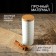 Bank for bulk products "Romb", 790 ml, 19 × 7.5 × 7.5 cm, white color