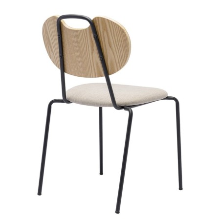 Hillen chair, 565 × 445 × 785 mm, the color is light brown-7