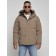 Male winter jacket, size 52, brown color