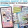 Set "Visual Novel. If not for the phone... ", more than 100 stickers, with pop