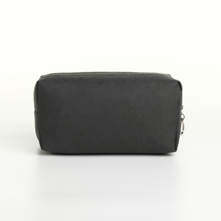 Cosmetic bag with lightning, khaki color-1