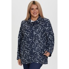 Women's jacket, size 58, dark blue color