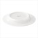 Porcelain dining plate Magistro Crotone, D = 20.6 cm, white color