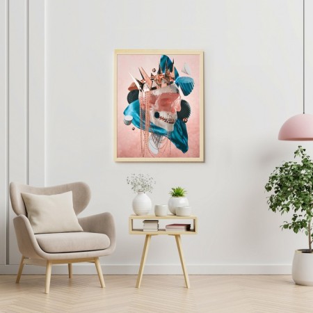 Picture on numbers 40 × 50 cm "nonsense art" 20 colors-2