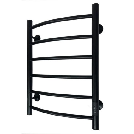 Electric towel "Sanprise" Classic P6, 400x600 mm, universal, black-2