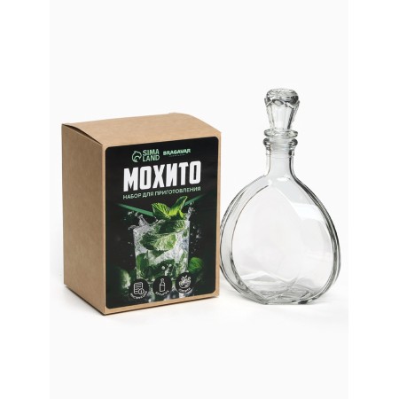 Set for the preparation of Mojito Tincture, Spice set, Shtof-2