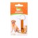 Small metal whistle for dogs, 4.6 x 0.8 cm, gold