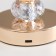 Table lamp sensory "Gaddy" LED 3W 3000-6000K USB AKB Dimmer gold 14x14x36 cm
