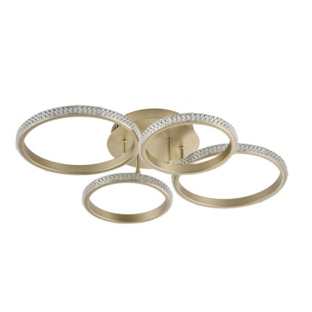 LED LED Economic light 51308/4GD GD+WT, 4XLED, 12.5x46x62 cm, gold color