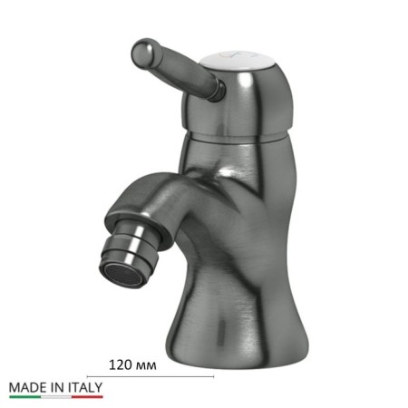 Ponsi bidet mixer, antique silver