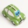 Piggy bank Ceramics "Eye machine" Green 13x7.8x7.4 cm