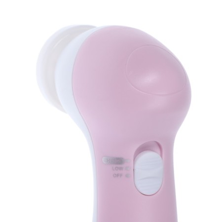 Facial massage Sakura SA-5308P, 2 modes, 5 nozzles, 2haa, white-pink-1