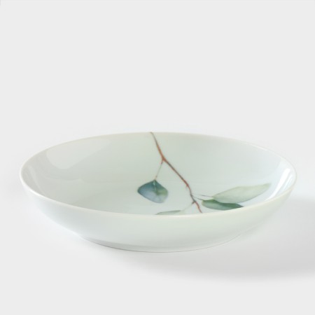 Porcelain plate "Alley", D = 20.5 cm
