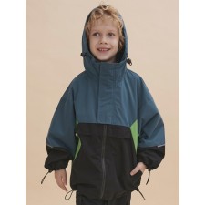 Vetrovka for boys, height 98 cm, sea wave color