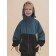 Vetrovka for boys, height 98 cm, sea wave color