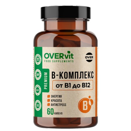 B-comprehensive complex Overvit, 60 capsules