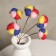 Sukhotzet "Cotton" D-5 cm, 30 cm, mix set 5pcs