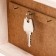 Key "Tow" oak milk 15x21 cm