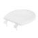 Aquant AQ2600-17-MR toilet seat, distance between mounts 160 mm, white