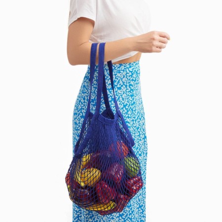 Avoska, 41 x 27 cm, handle 17 cm, cell 1.5 cm, purple-1