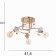 Chase "Adayn" 3x40W BP E27 Gold Model: 2612371