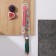 Knife Bread share "Esiralda", bread, blade 19.5 cm, green color
