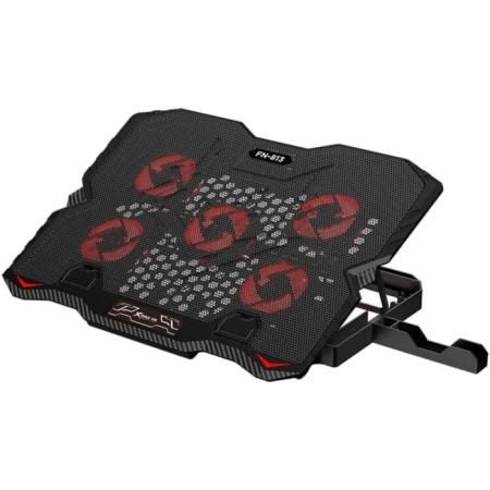 Co-laptop stand Xtrike Me FN-813, 5 fans, 2xUSB, 55 mm cable-2