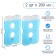 Cold battery "Master K", 200 ml, 17.8 x 12 x 1.3 cm, white, set 2 pcs